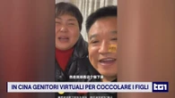 Cina, il boom dei genitori virtuali: affetto contro la pressione