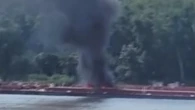 L'elicottero si schianta contro i cavi elettrici: due morti sul Mississippi