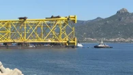 Partita dalla Sardegna la gigantesca piattaforma per l'estrazione di gas naturale