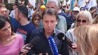 Giuseppe Conte alla manifestazione: "Dobbiamo tutti lavorare per costruire orizzonti di pace"