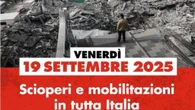 Gaza, oggi sciopero dei lavoratori della Cgil e lunedì dei sindacati di base