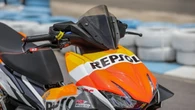 Begini Jadinya Honda Supra Dipaksa Jadi Motor Balap, Serasa Tunggangannya Marc Marquez