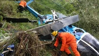 Helikopter China Jatuh ke Danau, Dua Pilot Tewas dan Dua Awak Hilang