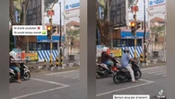 Heboh Prank Lampu Lalu Lintas Bikin Pemotor Kecele, Maju Kena Mundur Kena Nih