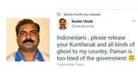 Kesal Covid-19 Merajalela di India, Akun Uncle Xavier Minta Indonesia Kirim Kuntilanak