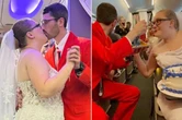 Ils se disent « oui » à bord d’un avion, les passagers deviennent les invités surprise du mariage