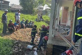 Vụ mắc kẹt trong nhà sập ở TP Thủ Đức: Người bị vùi lấp đã tử vong