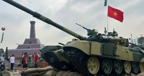 Cận cảnh xe tăng T-90S hiện đại nhất của Binh chủng Tăng thiết giáp