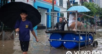 Thay bạn xem nhà ngày mưa bão: An Khánh hoá làng chài, Vinhomes Smart City vẫn thông thoáng