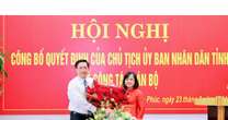 Sở Tài chính Vĩnh Phúc có tân nữ Giám đốc