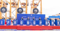 Chủ tịch nước dự lễ khánh thành cảng container quốc tế số 3 và 4 Lạch Huyện