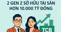 Lần đầu tiên trong lịch sử TTCK Việt Nam, có 2 gen Z sở hữu khối tài sản 10.000 tỷ, sắp vào top 10 người giàu nhất