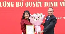 Công bố quyết định về công tác cán bộ ở Ủy ban Trung ương MTTQ Việt Nam