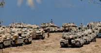Israel tung video xe quân sự rầm rập đổ vào Thành phố Gaza