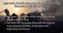 Hỏa lực tấn công tàu chở vũ khí, phá hàng chục xe cơ giới, cơ sở sản xuất UAV