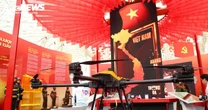 Cận cảnh dàn UAV, robot hiện đại của Bộ Công an tại Triển lãm thành tựu đất nước