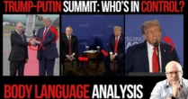 Ông Putin làm động tác lạ giữa cuộc gặp với ông Trump, hàng trăm phóng viên "căng não"