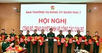 Quân khu 7 bổ nhiệm nhiều nhân sự chủ chốt
