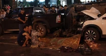 Người dân thất thần kể lại vụ ô tô tông liên hoàn ở Hà Nội: “Tiếng va chạm kinh khủng lắm, kêu rẹt rẹt rẹt rồi ầm một cái”