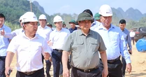 Nhận lệnh từ Thủ tướng, Đèo Cả thi công dự án huyết mạch khu vực biên giới phía Bắc, về đích cuối năm nay