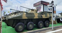 Thiết giáp BTR-22 'cách mạng hóa' lần đầu được phát hiện tại điểm nóng