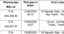 MỚI NHẤT - Chủ những xe biển số Hà Nội sau vừa bị phạt nguội ở các tỉnh, lập tức liên hệ công an theo Nghị định 168