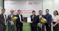 VinFast bán pin lưu trữ cho điện mặt trời mái nhà