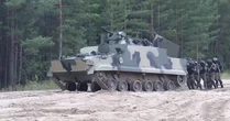 Thiết giáp BT-3F trên khung gầm BMP-3 sẵn sàng tham chiến