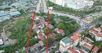 Nút giao 'dị dạng' vì mặt bằng chưa giải phóng xong