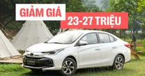 Toyota Vios giảm giá gần 30 triệu đồng, giá thực tế thấp hơn cả Grand i10