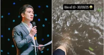 Phó tổng Đỗ Quang Vinh xắn quần lội ra ô tô trong ngày Hà Nội "mưa ngập ối dồi ôi"