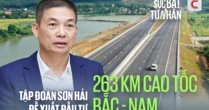 Tập đoàn Sơn Hải đề xuất đầu tư 263 km cao tốc Bắc - Nam: Dùng 100% vốn tư nhân, cam kết bảo hành 10 năm