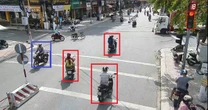 Hàng loạt xe máy vi phạm lỗi không đội mũ bảo hiểm cần nộp phạt nguội theo Nghị định 168