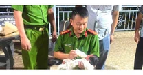 Bé trai sơ sinh để ở cổng chùa với mảnh giấy ghi "Tội lỗi này cả đời mẹ không thể rửa được"
