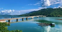Cây cầu 100% 'hàng nội' bắc ngang sông Đà, trụ cầu 105m cao nhất Việt Nam: DN nào đứng sau?