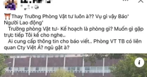 Chủ tịch Cần Thơ chỉ đạo xử lý nghiêm nữ cán bộ lên mạng hỏi: “Ai cung cấp thông tin cho báo viết"