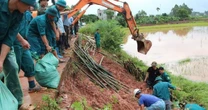 Thông tin vỡ đê ở Bắc Ninh là không chính xác; đê sông Thương vẫn an toàn