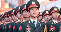 VIDEO: Quân nhân Việt Nam tham gia sơ duyệt Lễ duyệt binh trên Quảng trường Đỏ