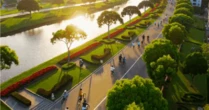 Viễn cảnh Tập đoàn hàng đầu Việt Nam "hồi sinh" dòng sông 2.000 năm tuổi, tạo nên cảnh tượng chưa từng có