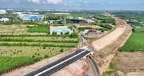 Toàn cảnh cao tốc Biên Hòa - Vũng Tàu đoạn qua Đồng Nai sau gần 2 năm thi công