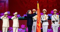 Lực lượng Công an nhân dân đón nhận Huân chương Sao Vàng lần thứ 5