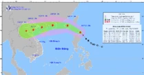 Bão Wipha đang di chuyển nhanh, hướng vào đất liền nước ta, 18 tỉnh đặc biệt chú ý