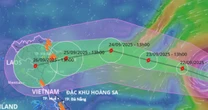Siêu bão Ragasa cường độ cực đại tương đương Yagi, sẽ đổ bộ đất liền nước ta