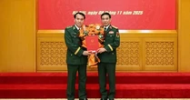 Đại tướng Phan Văn Giang trao quyết định bổ nhiệm Tư lệnh Bộ đội Biên phòng