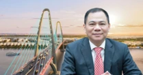Chỉ còn 3 ngày nữa, doanh nghiệp của tỷ phú Phạm Nhật Vượng sẽ đưa vào sử dụng cây cầu 2.300 tỷ, thiết lập kỷ lục mới về tốc độ xây dựng công trình bắc qua sông Cấm