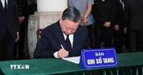 Lãnh đạo Đảng, Nhà nước ghi sổ tang tiễn biệt ông Trần Đức Lương