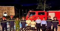 Tìm thấy 2 du khách bị lạc trên dãy núi Tây Yên Tử