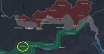 Biên giới vùng Sumy rực màu đỏ