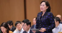 Thống đốc Nguyễn Thị Hồng nói gì về việc các doanh nghiệp kêu lãi suất phải trả cao?