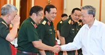 Bộ Chính trị cơ bản tán thành phương án nhân sự cán bộ quân đội tham gia Trung ương khóa XIV